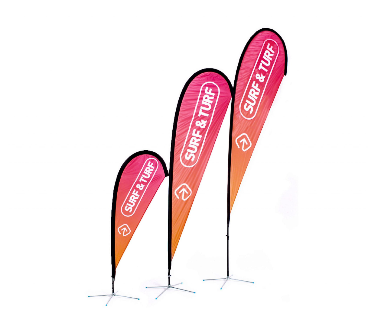 Printed Telescopic Flag